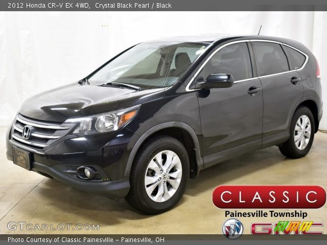 2012 Honda CR-V EX 4WD in Crystal Black Pearl
