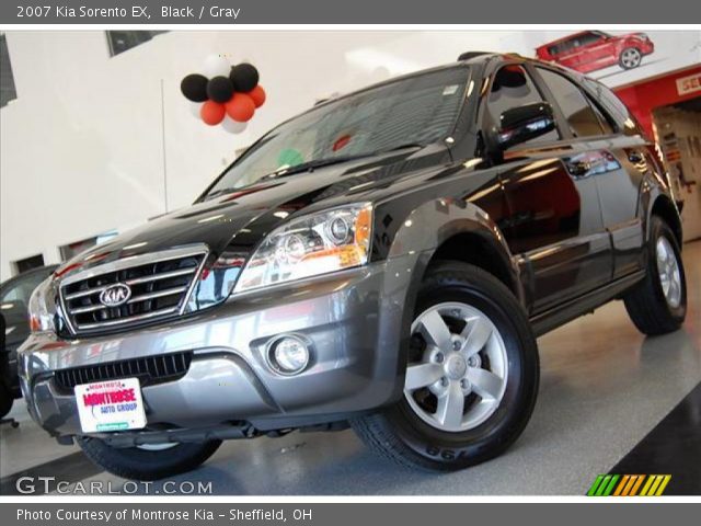 2007 Kia Sorento EX in Black