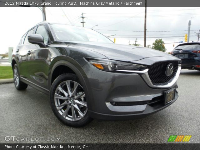 2019 Mazda CX-5 Grand Touring AWD in Machine Gray Metallic