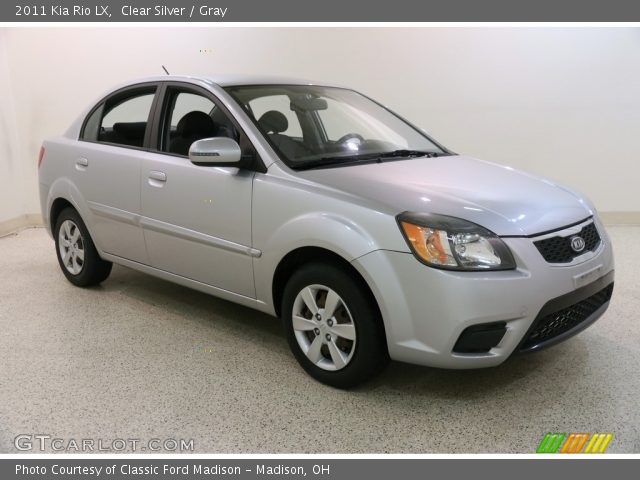 2011 Kia Rio LX in Clear Silver