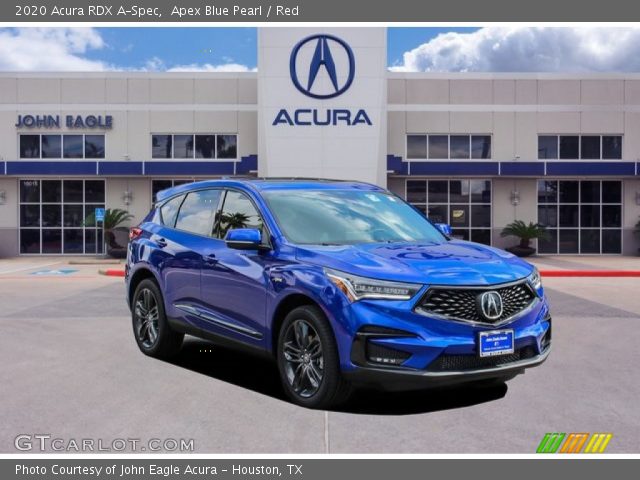 2020 Acura RDX A-Spec in Apex Blue Pearl