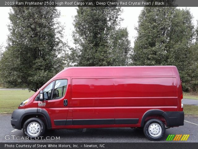 2019 Ram ProMaster 2500 High Roof Cargo Van in Deep Cherry Red Crystal Pearl