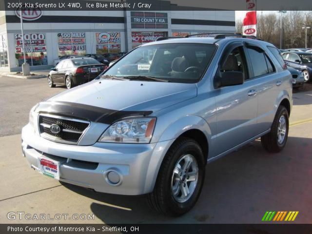 2005 Kia Sorento LX 4WD in Ice Blue Metallic