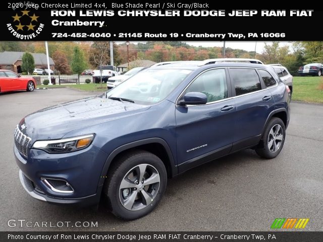 2020 Jeep Cherokee Limited 4x4 in Blue Shade Pearl