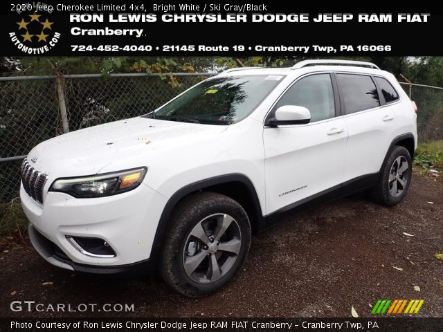 2020 Jeep Cherokee Limited 4x4 in Bright White