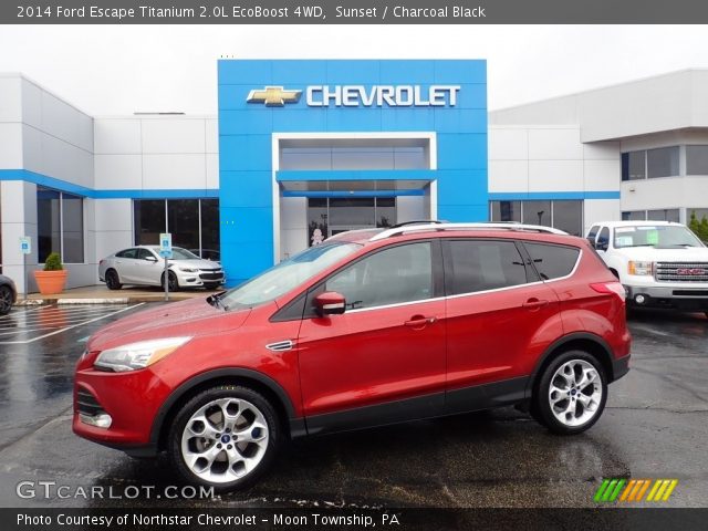 2014 Ford Escape Titanium 2.0L EcoBoost 4WD in Sunset