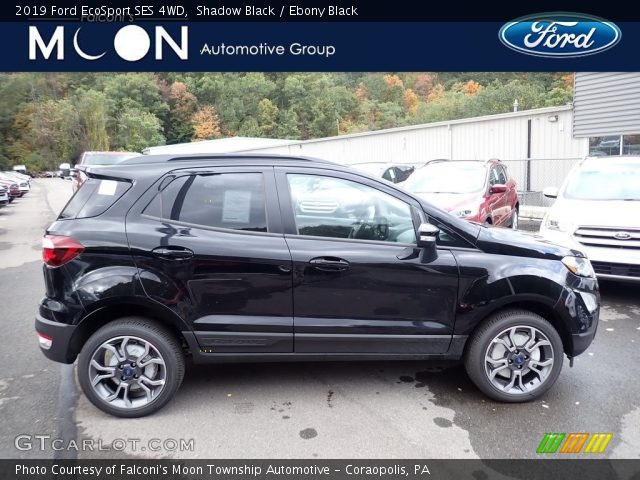 2019 Ford EcoSport SES 4WD in Shadow Black
