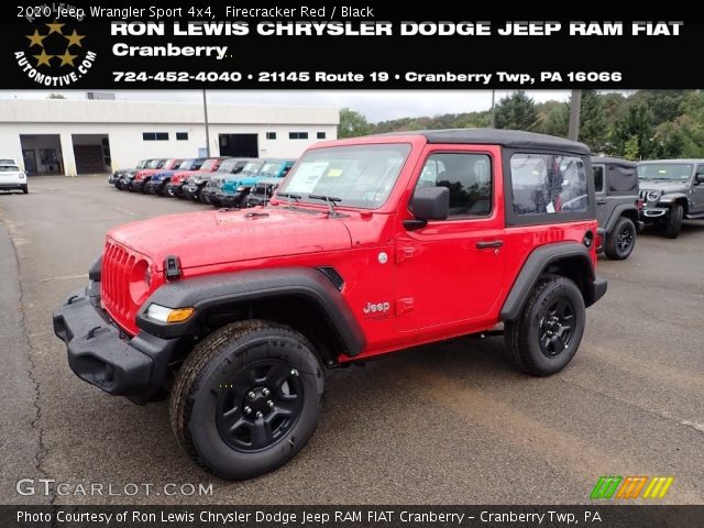 2020 Jeep Wrangler Sport 4x4 in Firecracker Red