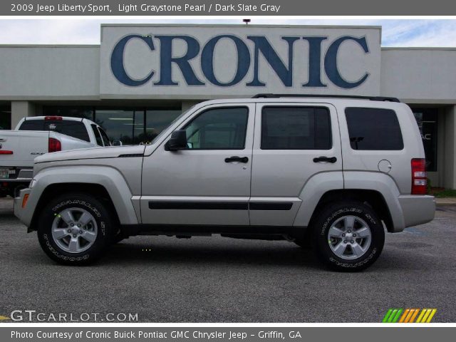 2009 Jeep Liberty Sport in Light Graystone Pearl
