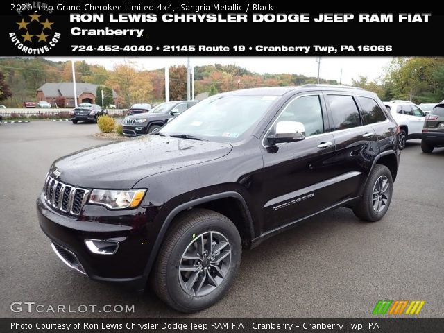 2020 Jeep Grand Cherokee Limited 4x4 in Sangria Metallic