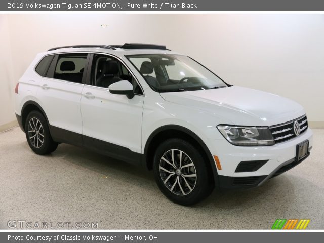 2019 Volkswagen Tiguan SE 4MOTION in Pure White