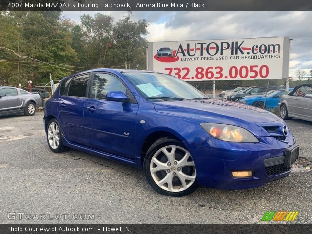 2007 Mazda MAZDA3 s Touring Hatchback in Aurora Blue Mica