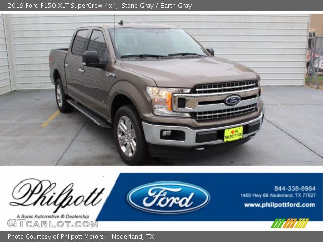 2019 Ford F150 XLT SuperCrew 4x4 in Stone Gray