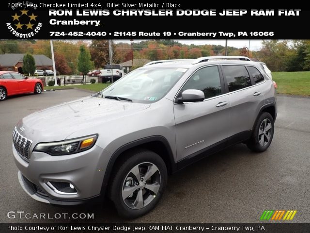 2020 Jeep Cherokee Limited 4x4 in Billet Silver Metallic