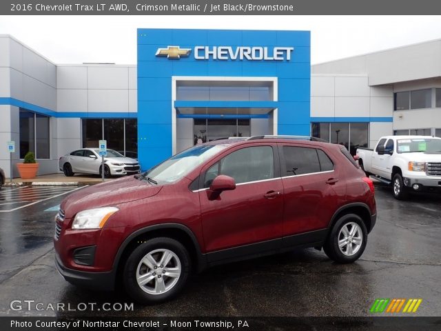2016 Chevrolet Trax LT AWD in Crimson Metallic