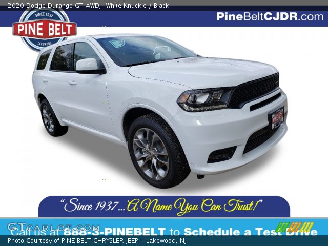 2020 Dodge Durango GT AWD in White Knuckle