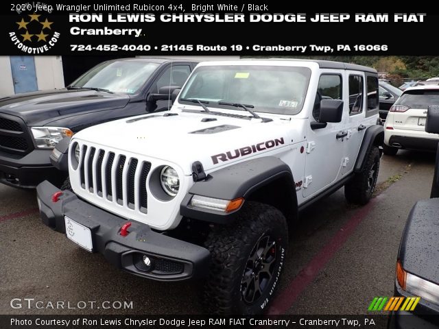 2020 Jeep Wrangler Unlimited Rubicon 4x4 in Bright White