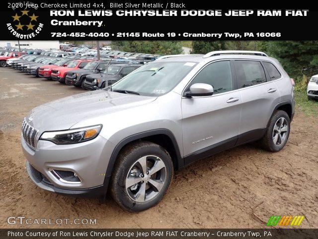 2020 Jeep Cherokee Limited 4x4 in Billet Silver Metallic