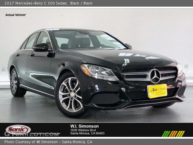 2017 Mercedes-Benz C 300 Sedan in Black