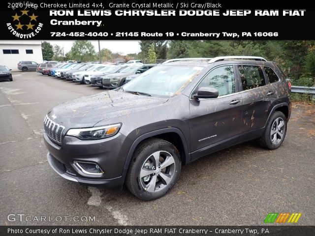 2020 Jeep Cherokee Limited 4x4 in Granite Crystal Metallic