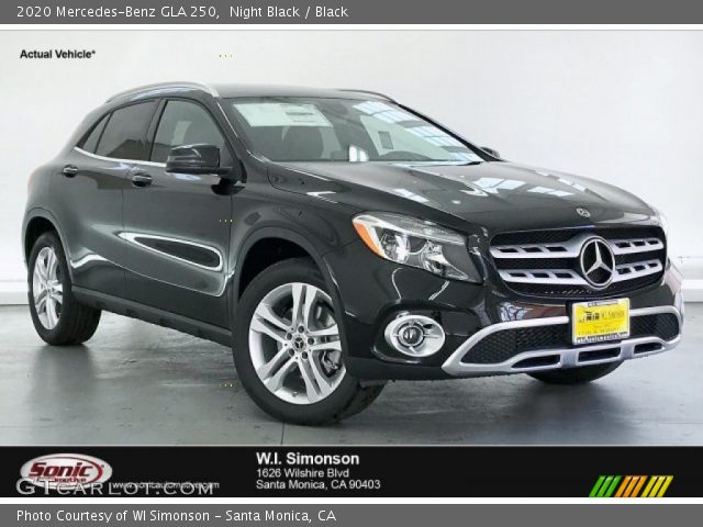 2020 Mercedes-Benz GLA 250 in Night Black