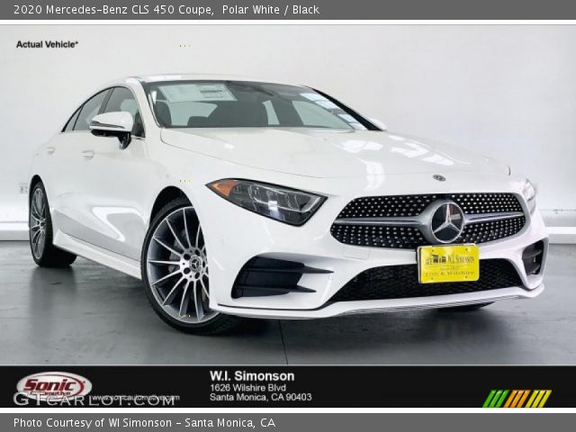 2020 Mercedes-Benz CLS 450 Coupe in Polar White