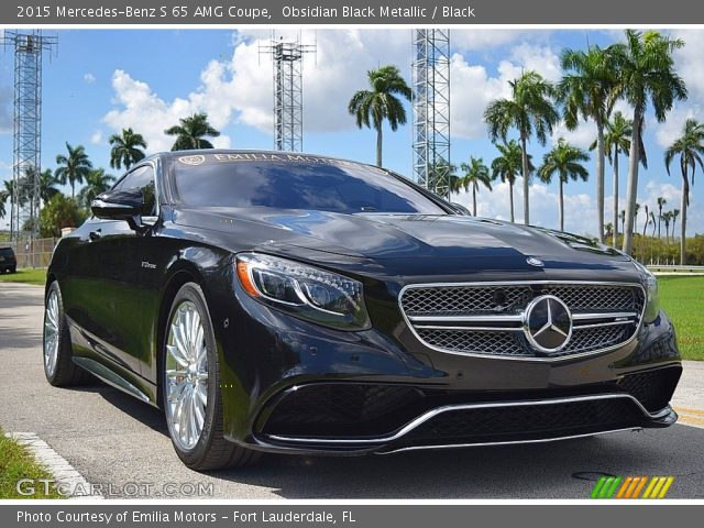 2015 Mercedes-Benz S 65 AMG Coupe in Obsidian Black Metallic