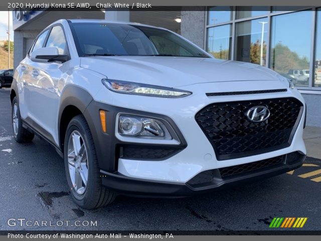 2020 Hyundai Kona SE AWD in Chalk White