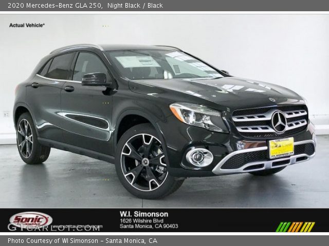 2020 Mercedes-Benz GLA 250 in Night Black