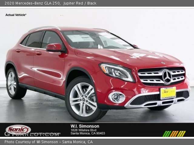 2020 Mercedes-Benz GLA 250 in Jupiter Red