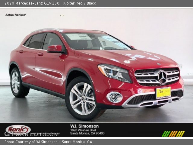 2020 Mercedes-Benz GLA 250 in Jupiter Red
