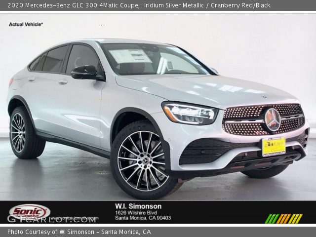 2020 Mercedes-Benz GLC 300 4Matic Coupe in Iridium Silver Metallic