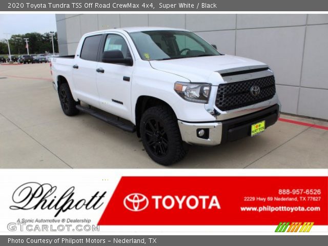 2020 Toyota Tundra TSS Off Road CrewMax 4x4 in Super White