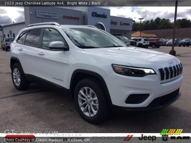 2020 Jeep Cherokee Latitude 4x4 in Bright White
