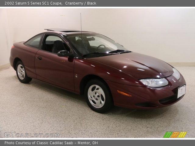 2002 Saturn S Series SC1 Coupe in Cranberry