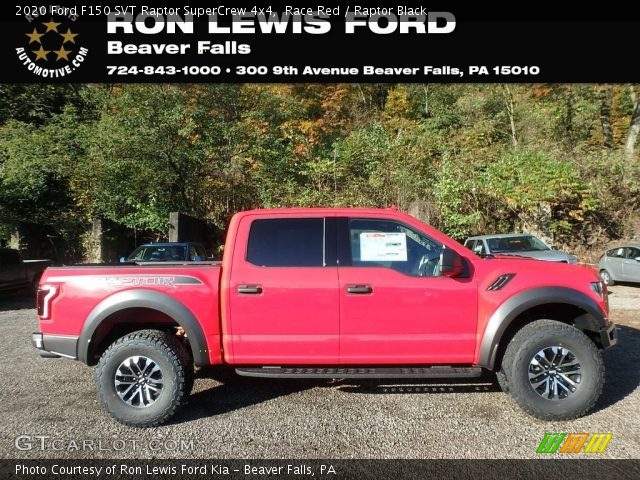 2020 Ford F150 SVT Raptor SuperCrew 4x4 in Race Red