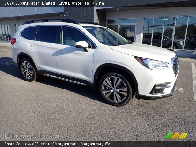 2020 Subaru Ascent Limited in Crystal White Pearl