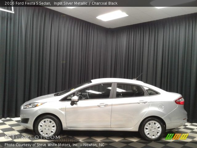 2016 Ford Fiesta S Sedan in Ingot Silver Metallic