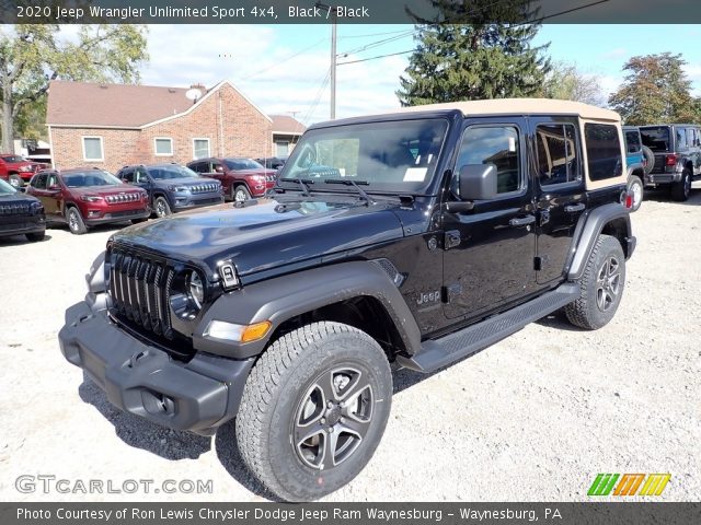 2020 Jeep Wrangler Unlimited Sport 4x4 in Black