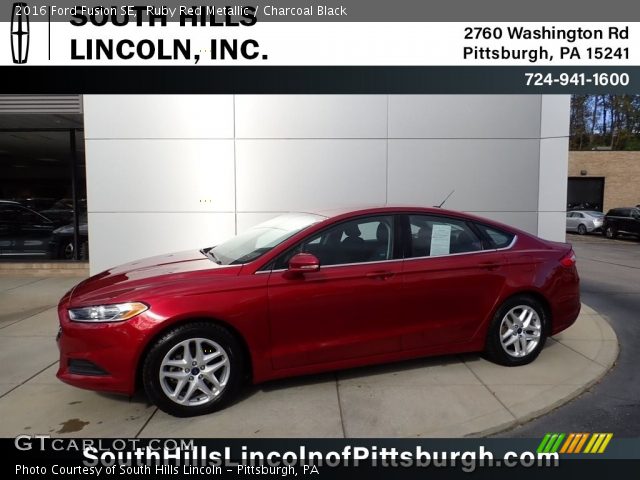 2016 Ford Fusion SE in Ruby Red Metallic