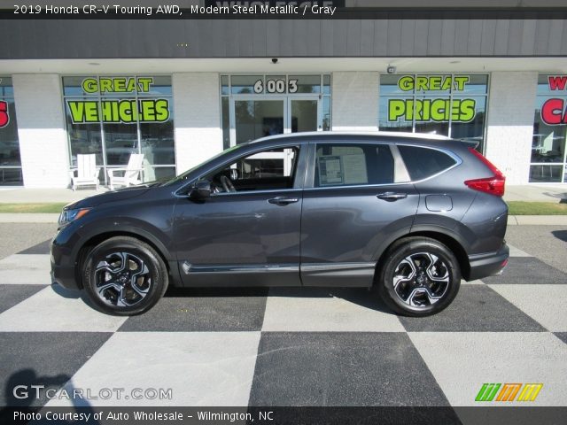 2019 Honda CR-V Touring AWD in Modern Steel Metallic