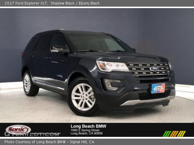 2017 Ford Explorer XLT in Shadow Black