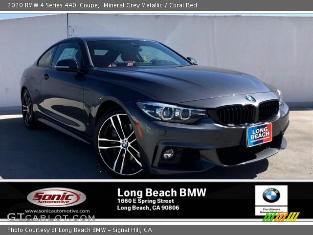 2020 BMW 4 Series 440i Coupe in Mineral Grey Metallic