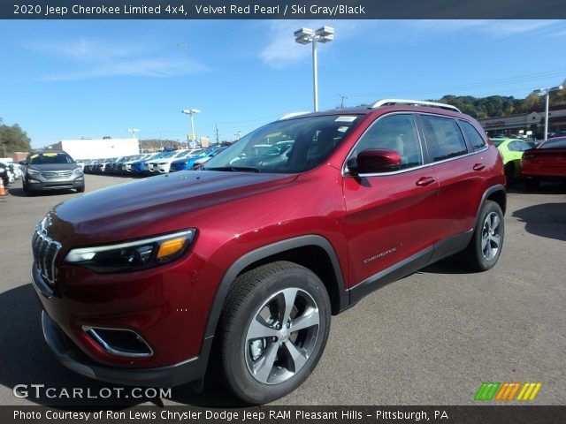 2020 Jeep Cherokee Limited 4x4 in Velvet Red Pearl