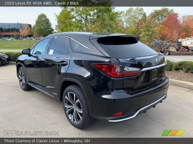 2020 Lexus RX 450h AWD in Caviar