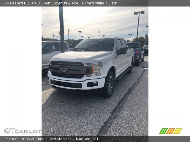 2019 Ford F150 XLT Sport SuperCrew 4x4 in Oxford White