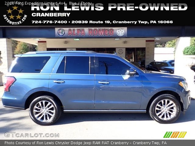 2018 Ford Expedition Limited 4x4 in Blue