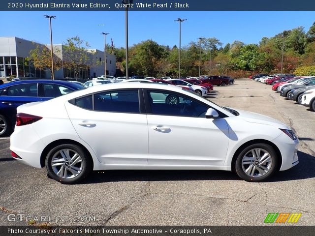2020 Hyundai Elantra Value Edition in Quartz White Pearl