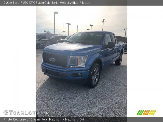 2019 Ford F150 STX SuperCab 4x4 in Velocity Blue