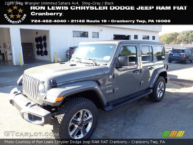 2020 Jeep Wrangler Unlimited Sahara 4x4 in Sting-Gray
